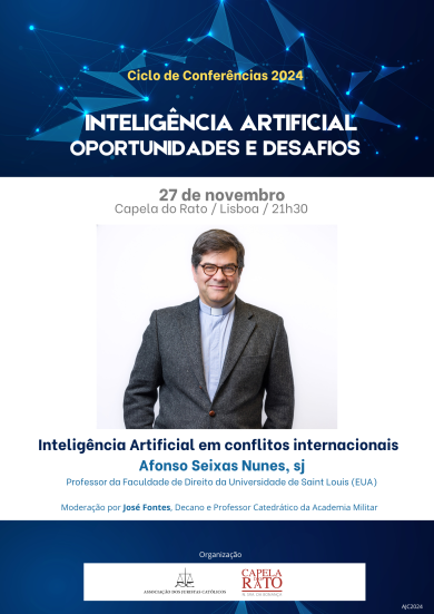 «Inteligência Artificial em Conflitos Internacionais» em conferência, em Lisboa