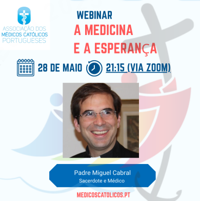 AMCP: webinar «A Medicina e a Esperança» O que esperamos da esperança? Qual o segredo?