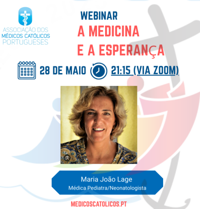 AMCP: webinar «A Medicina e a Esperança» O que esperamos da esperança? Qual o segredo?