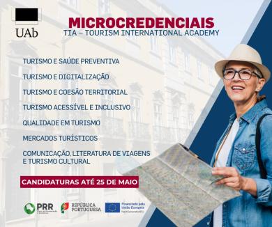 Tourism International Academy (TIA): Inscrições abertas para as sete novas Microcredenciais em Turismo