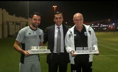  Jesualdo Ferreira recebe prémio da Qatar Stars League