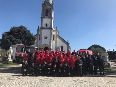 Bombeiros de Fátima com participação especial na Missa da Paróquia
