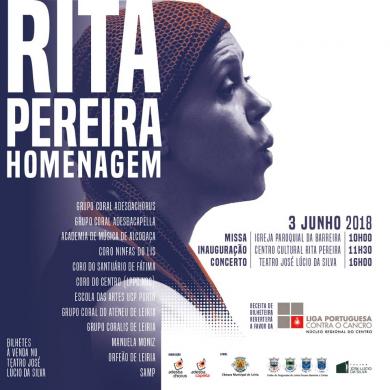3 de junho: Jornada solidária de homenagem a Rita Pereira