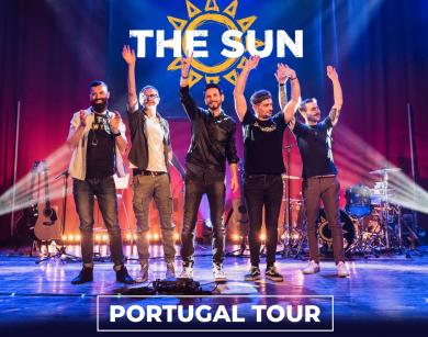 THE SUN - grupo católico italiano de rock com seis concertos em Portugal 