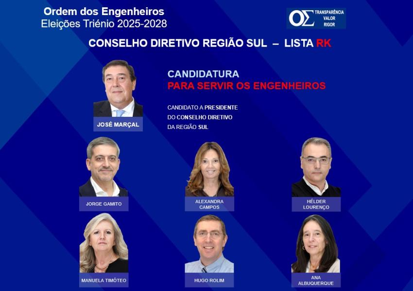 Leopoldina notícia - Lista RK candidata ao Conselho Diretivo da Região Sul liderada por José Marçal pede maior investimento nos engenheiros e menos despesismo
