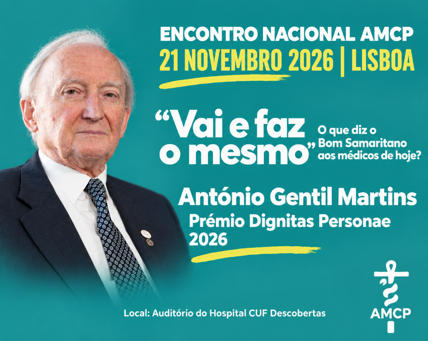Leopoldina notícia -  António Gentil Martins distinguido com o Prémio Dignitas Personae 2026