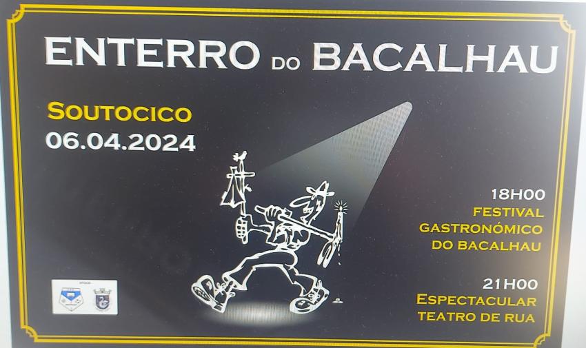 Leopoldina notícia - 6 de abril, sábado, em Soutocico/Leiria «Enterro do Bacalhau» com programa definido 