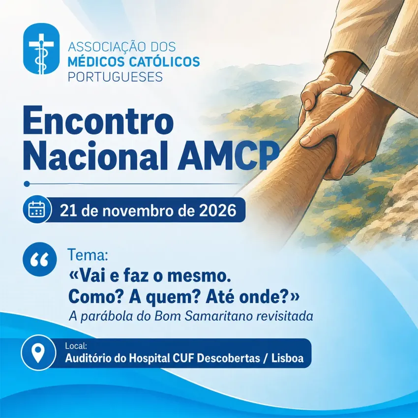 Leopoldina notícia - Encontro Nacional AMCP será dedicado ao tema «Vai e faz o mesmo», inspirado na Parábola do Bom Samaritano